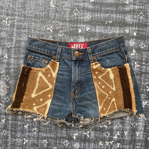 Levi's Pants - Vintage Levi's Boho Jean Shorts 27